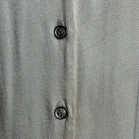 Vintage 1980s Cream Silk Bow Blouse - Picture 8 of 12